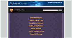 Desktop Screenshot of power-washer.us