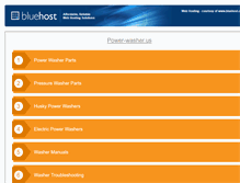 Tablet Screenshot of power-washer.us